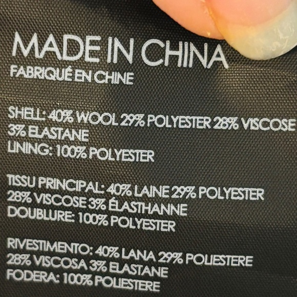 Club monaco grey faux wrap dress Wool Blend Office Dress Workwear SZ 8 - Picture 11 of 12